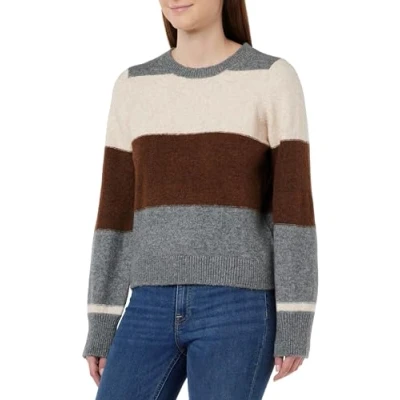 Abbildung von Vila Stehkragenpullover VIRIL MOCKNECK L/S KNIT RIB TOP 2 NOOS