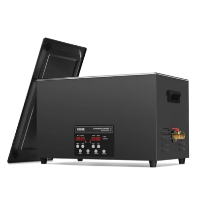 Abbildung von VEVOR Ultraschallreiniger 600 W digitales Ultraschallreinigungsgerät 30 L mit verbesserter Entgasung &amp; Schonmodus, 40 kHz industrieller Timer Heizung für Schmuckwerkzeuge