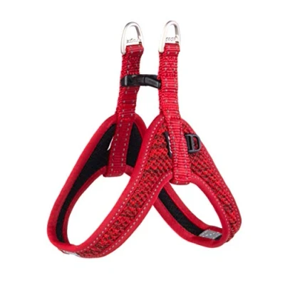 Abbildung von Rogz Utility Fast Fit Geschirr Rot Hundegeschirr 41 cm...