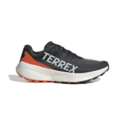 Abbildung von Adidas Terrex Agravic Speed Trail Running Shoes Laufschuh Trail, Herren, Größe: 42, Core black/grey one/impact orange Schuhe