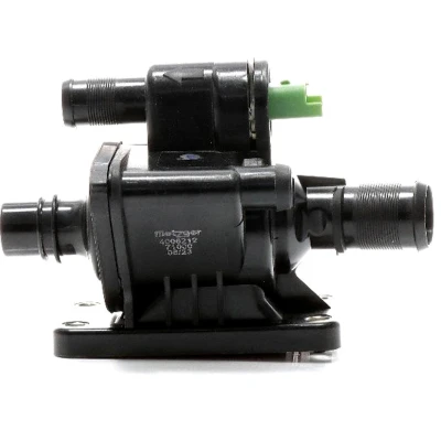 Abbildung von METZGER 4006212 Kühlwasserthermostat 83 mit Dichtung Kunststoff PEUGEOT: 207 Schrägheck, 206 307 FORD: FIESTA 5, 6