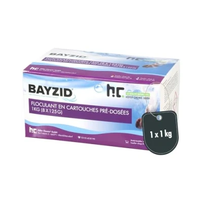 Abbildung von Höfer Chemie GmbH Poolpflege 1 kg BAYZID® Flockkartusche für Pools