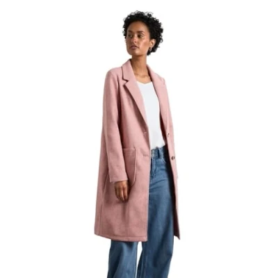 Abbildung von Street One MIT Revers Klassischer Mantel, Damen, Größe: 46, Rosa
