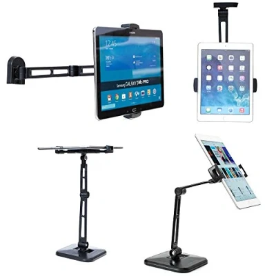 Abbildung von InLine 23154A Tablet Halterung für Wand oder Tischmontage, universal 4,7&quot; 12,9&quot;