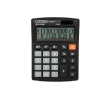Abbildung von Bürorechner CITIZEN SDC 888XBK 12 stelliges Display schwarz 1 Stk.