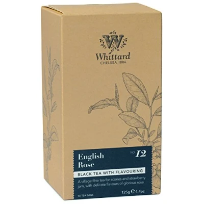Abbildung von Whittard of Chelsea Englische Rose, 50 Teebeutel