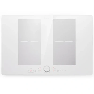 Abbildung von Klarstein Induktions Kochfeld CP4 Delica 77WH Flex Flex, Kochfelder Induktion Hob 4 Zonen 7000 W