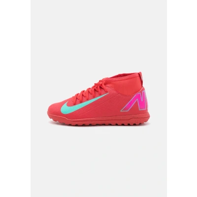 Abbildung von Nike Performance 10 CLUB TF Unisex Fußballschuhe Turf für Kinder, Größe: 38.5, Ember glow/aurora green Schuhe