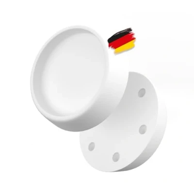 Abbildung von BAUHELD Untergestell Schwinungsdämpfer Waschmaschine, Zubehör für Miele, Midea, Siemens, Bosch, Haier, Beko, AEG, [Made in Germany] Vibrationsdämpfer Unterlegscheiben aus Hartgummi