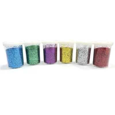 Abbildung von arkcraft TR294561 Glitzerstreuer für Bastel und Kunstbedarf Mehrfarbig (6 Stück)
