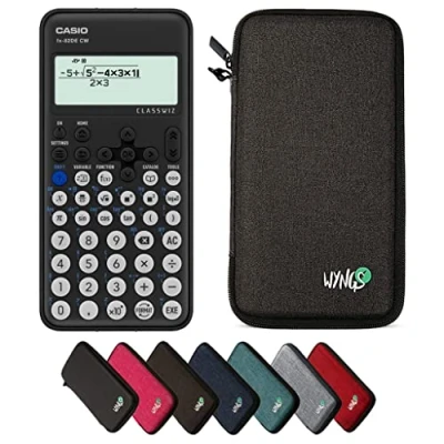Abbildung von CALCUSO Sparpaket Dunkelgrau mit Taschenrechner Casio FX 82DE CW ClassWiz