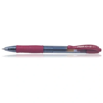 Abbildung von 12 x Pilot Gelschreiber G2 7 0,4 dunkelrot