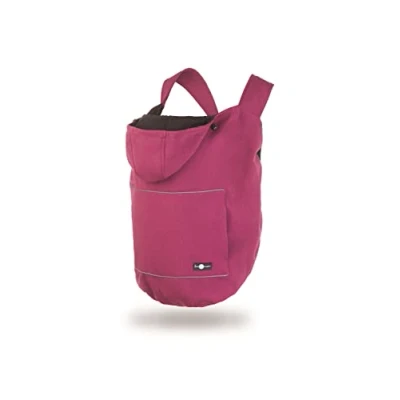 Abbildung von fun2bemum Softshell Baby Tragecover Trageabdeckung Pflaume Melange