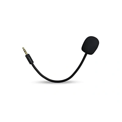 Abbildung von Ersatz Game Mikrofon für Razer Barracuda X Headset auf PS4 PS5 Xbox One PC, 3,5 mm abnehmbares Galgenmikrofon