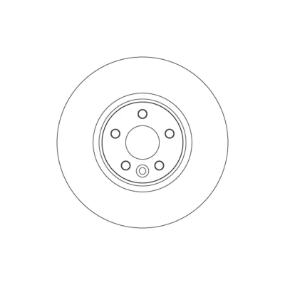 Abbildung von TRW Bremsscheibe VOLVO: XC60 I 324mm 28mm 5 108mm Belüftet lackiert hochgekohlt DF6724S 31423305 Bremsscheiben, Scheibenbremsen