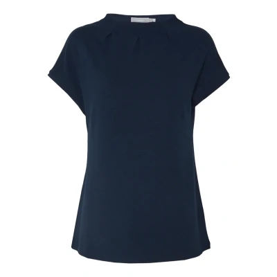 Abbildung von Fransa Zaskater 2 Tshirt basic, Damen, Größe: Large, Blue