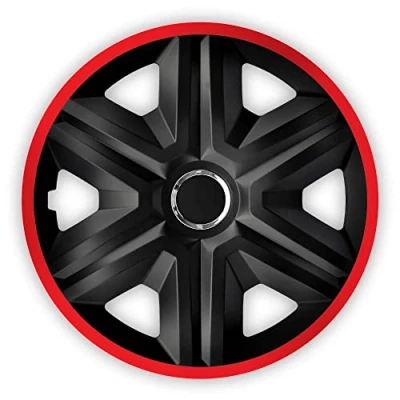 Abbildung von Radzierblende Fast LUX orange 15 Zoll 4er Set