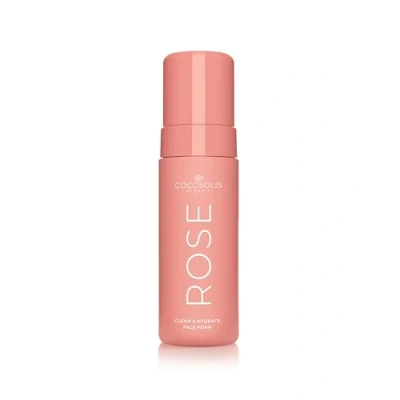 Abbildung von COCOSOLIS ROSE Clean &amp; Hydrate Face Foam porentiefe Gesichtsreinigung Reinigungsschaum mit Feuchtigkeit spendender Hyaluronsäure und Glyzerin