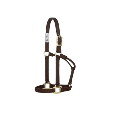 Abbildung von Weaver Leather Original Non Adjustable Halter Med. Braun