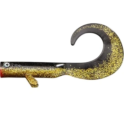 Abbildung von LMAB Drunk Twister Softbait Holy helmut 12cm (3 Stück) Gummifisch