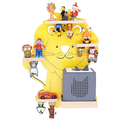 Abbildung von VCM Wandregal Regal Tier Löwe Kinder Toniebox Tonies Figuren, 5 tlg.