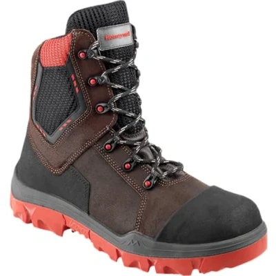 Abbildung von Honeywell Bacou Ballast EVO Arbeitsschutzschuhe 6245564, wasserabweisend, Obermaterial aus öligem Leder, antibakterielle und antistatische Innensohle, Braun, Größe 45 EU, 6245564 45/7