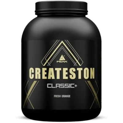 Abbildung von PEAK Createston Classic+ 3090g Geschmack Fresh Orange I 30 Portionen Post Workout ALL In One über 60 Schlüsselsubstrate Proteinquelle: Whey Protein + Kollagen Creatin mit Kohlenhydraten 3090 g