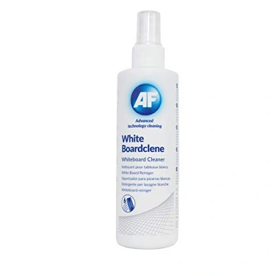 Abbildung von AF BCL250 Whiteboard Reinigungslösung; Reinigt und entfernt Tinte von Oberflächen; Pump Sprühflasche; Ideal für Schulen, Büros, Klassenzimmer + Labore