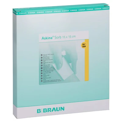 Abbildung von Askina Sorb Alginat CMC Wundauflage 15x1 10 St
