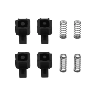 Abbildung von ECSiNG 2 Sets Kunststoff Schnallenverschluss mit Federriegel Kompatibel Nintendo Switch NS Joy Con Controller Schieberegler
