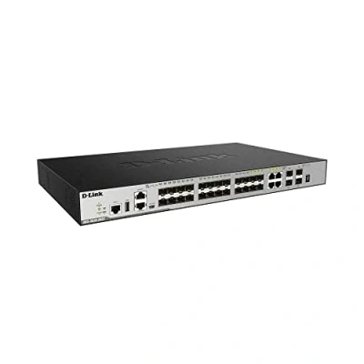 Abbildung von D Link DGS 3630 28SC 20 Port SFP 4 Combo Gigabit 10GBit/s SFP+ Switch