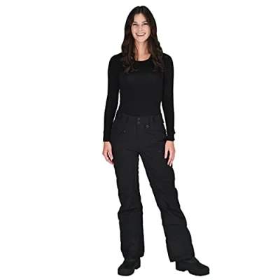 Abbildung von Arctix Damen Premium Isolierte Schneehose, Schwarz, Größe S (32 39)