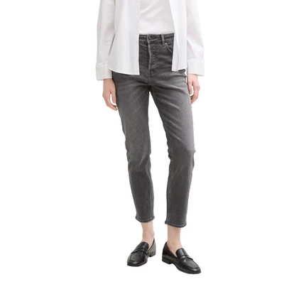 Abbildung von TOM Tailor denim Lotte Jeans Slim Fit, Damen, Größe: 27, Clean mid stone grey