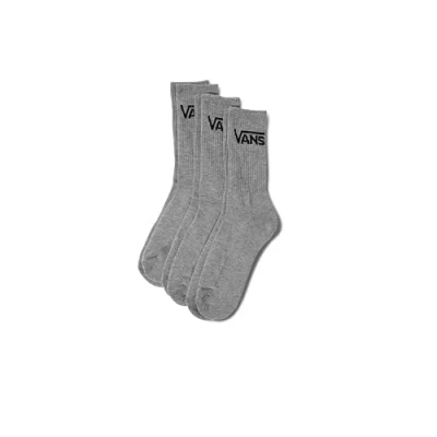 Abbildung von Vans Classic CREW 3PACK Socken, Herren, Größe: 38.5 42, Heather grey