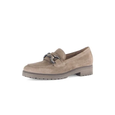 Abbildung von Gabor Slipper, Damen, Größe: 41, Bronze Veloursleder