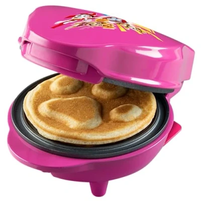 Abbildung von bestron Waffeleisen Paw Patrol APP500P, inkl. Backampel, Waffelgröße: Ø 10cm, Rosa