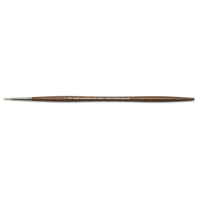 Abbildung von Winsor &amp; Newton 5010501 synthetischer Künstler Ölpinsel mit hoher Elastizität Lebensdauer, ergonomischer Stiel für Ölfarben und Alkydfarben Rundpinsel Nr. 1