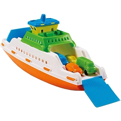 Abbildung von Adriatic Badespielzeug Fähre Boot mit Autos für die Badewanne 836