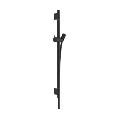 Abbildung von hansgrohe Brausehalter &quot;Puro&quot;, (Brausestange, Brauseschlauch, Handbrausehalterung), 65cm, mit Isiflex Duschschlauch 160cm