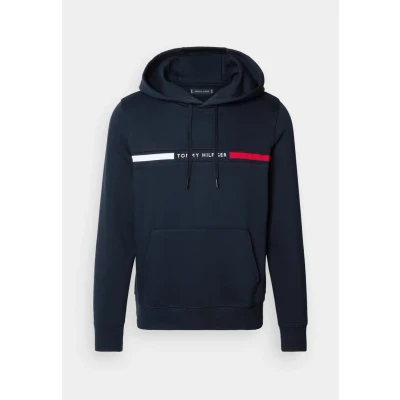 Abbildung von Tommy Hilfiger Chest Insert Hoody Kapuzenpullover, Herren, Größe: XS, Desert sky