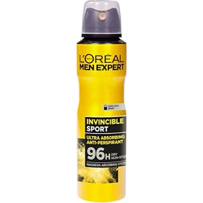Abbildung von L&#039;Oréal Paris Men Expert Invincible Sport 96H Spray Deodorant, 150 ml