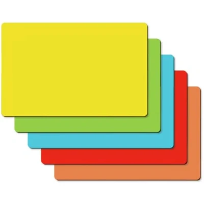 Abbildung von Sigel Magnetic Notes 150x100mm Magnetpap. Kunststoff 5 Farben 25 Stück