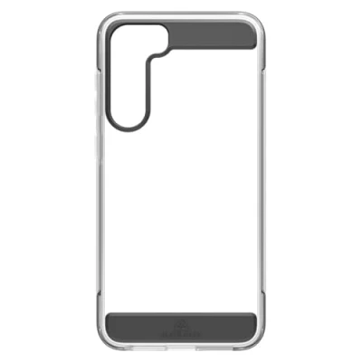 Abbildung von Black Rock Hülle Air Robust Case Passend für Samsung Galaxy S23 Plus 5G I Handyhülle, Transparent, Durchsichtig, Dünn, Cover, Stoßfest (Schwarz)