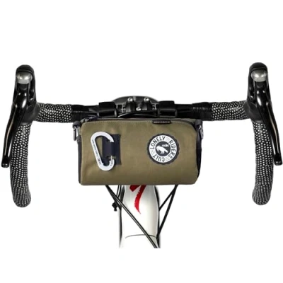 Abbildung von ULAC NEO PORTER COURSIER SPRINT Fahrrad Lenkertasche, Front Futtertasche für Rennrad, Mountainbike, Radfahren Reisen (Moos, 1,5 l)