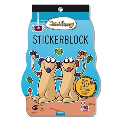 Abbildung von Trötsch Jan und Henry Stickerblock: Stickerblock Stickerbuch Beschäftigungsblock