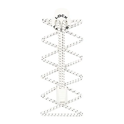 Abbildung von Nathan Lock Laces, White, One Size, 1160NW