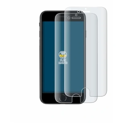 Abbildung von BROTECT Full Cover Schutzfolie Matt für Apple iPhone SE 2 / 3 (2 Stück) Screen Displayschutz Folie, 3D Curved, Anti Reflex