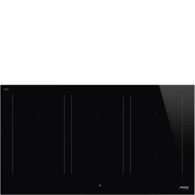Abbildung von SMEG SIM3964D, UNIVERSAL Induktionskochfeld, Black glass