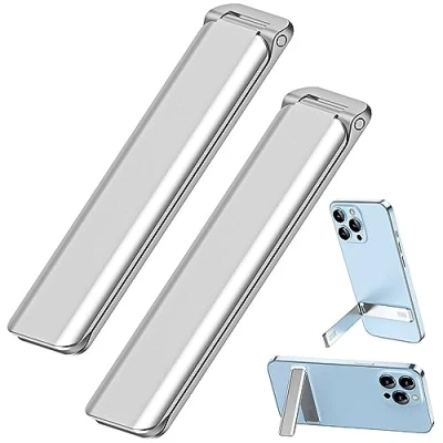 Abbildung von Kinizuxi Handy Ständer 2Packs,Vertikaler und Horizontaler Aluminium Handyständer für Schreibtisch,Verstellbarer Handyhalter Schreibtisch kompatibel mit iPhone,ipad Zubehör Tablet