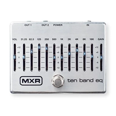 Abbildung von MXR M108S Ten Band EQ Pedal, Silber
